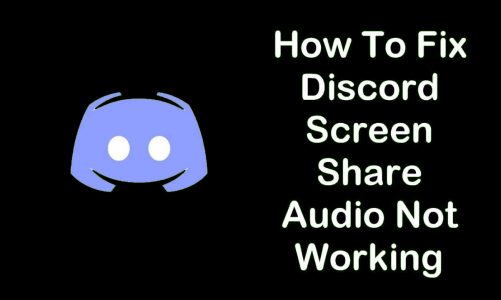 [Solved] Discord Screen Share No Audio Problem