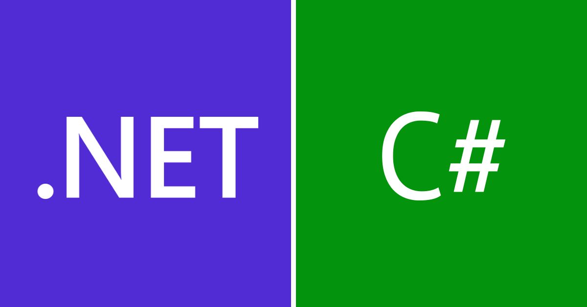 DOT NET VS C SHARP