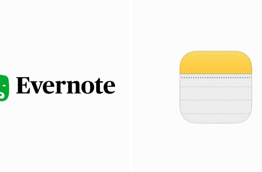 Evernote vs apple notes